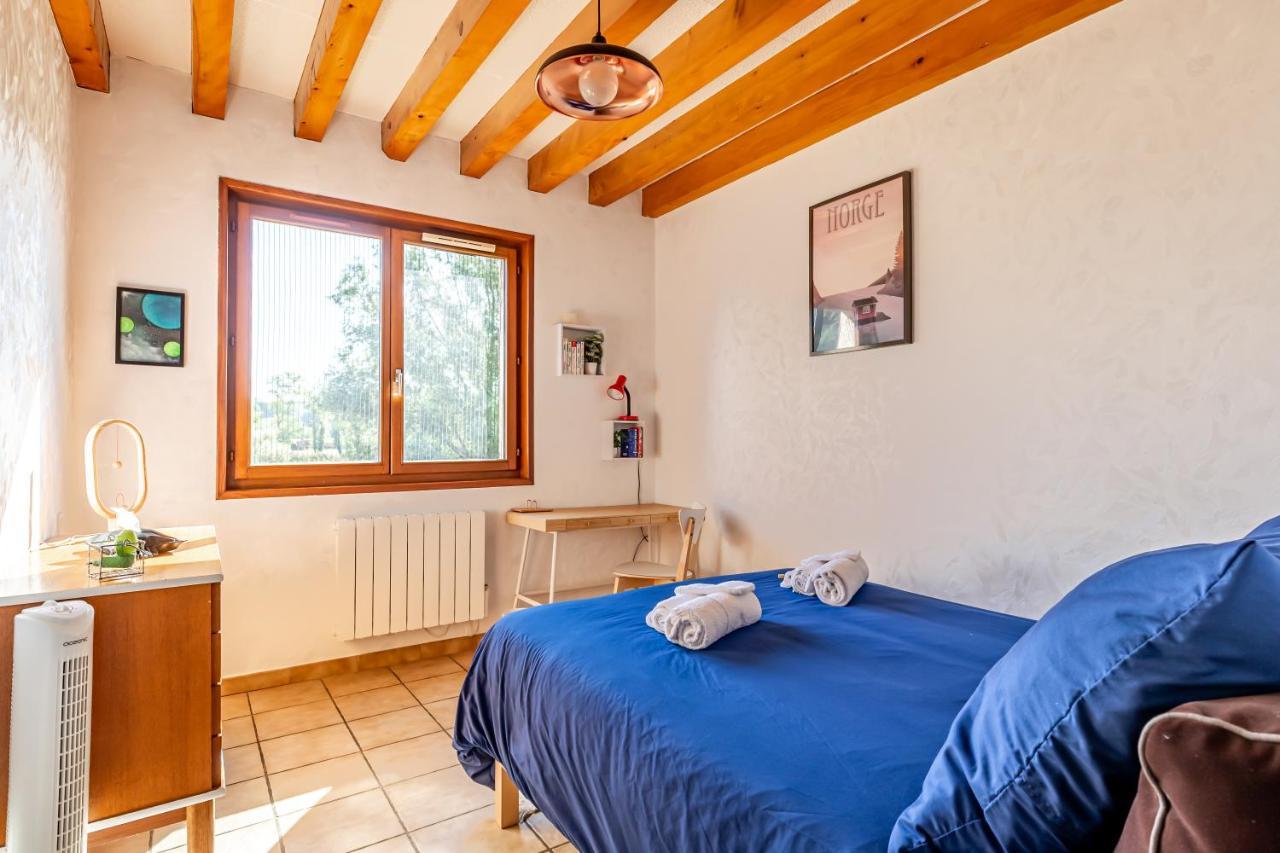 Logement 75M2, Avec Vue, Au Calme, Lyon A 25Km Communay 외부 사진