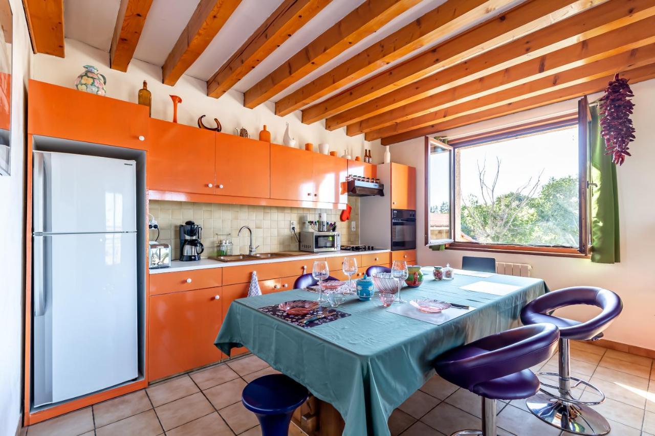 Logement 75M2, Avec Vue, Au Calme, Lyon A 25Km Communay 외부 사진